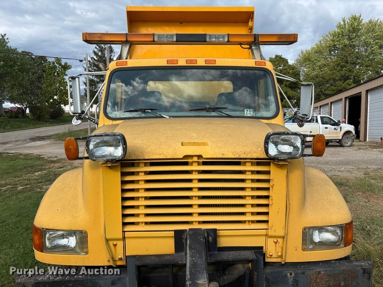 image for item ED2281 1996 International 4900 dump truck