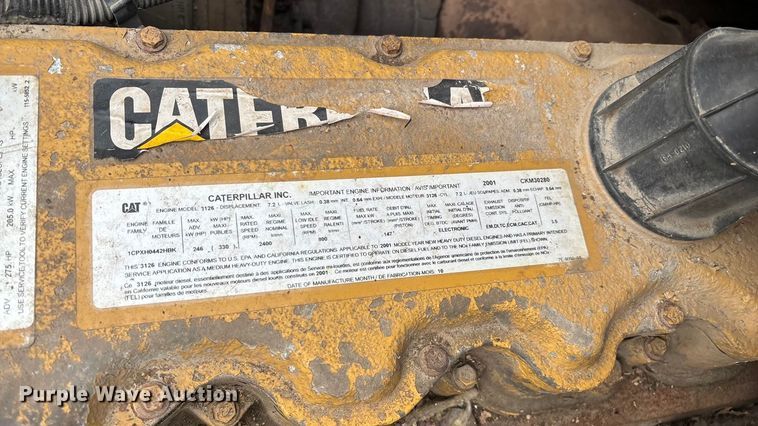 image for item ED2283 2002 Chevrolet C8500 dump truck