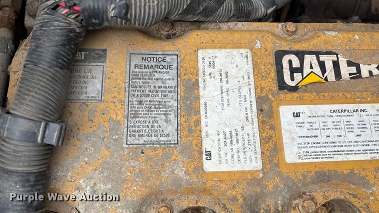 image for item ED2283 2002 Chevrolet C8500 dump truck