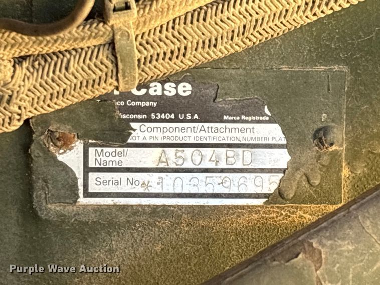 image for item ED2285 1984 Case MW24C wheel loader