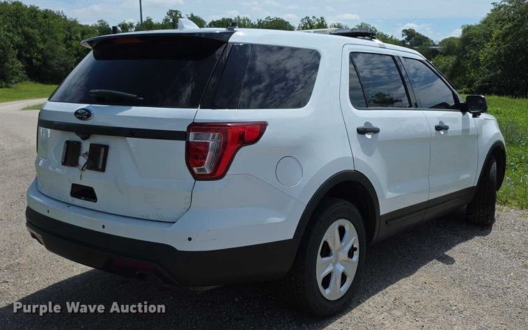 image for item EF3666 2017 Ford Explorer Police Interceptor SUV