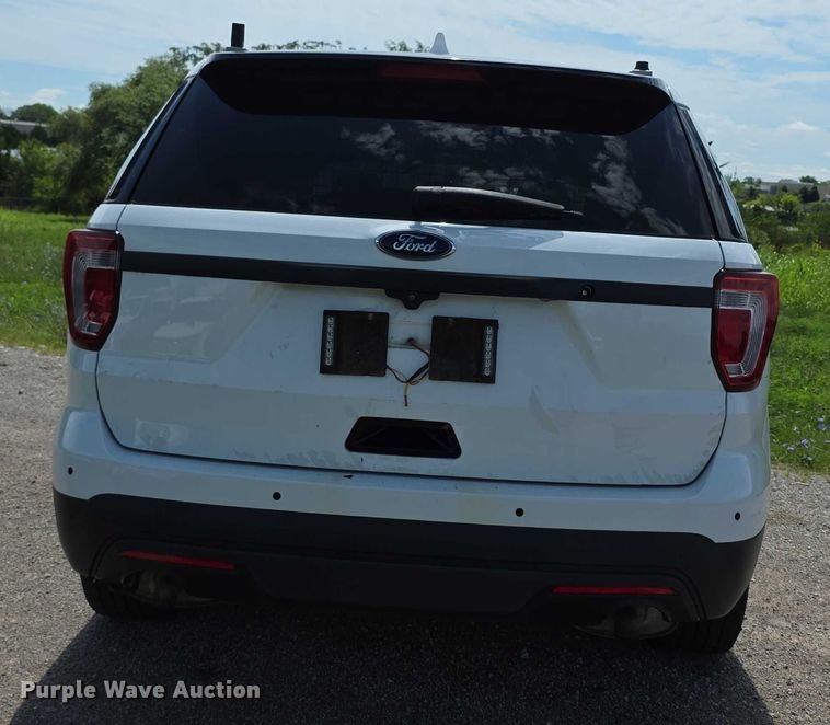 image for item EF3666 2017 Ford Explorer Police Interceptor SUV