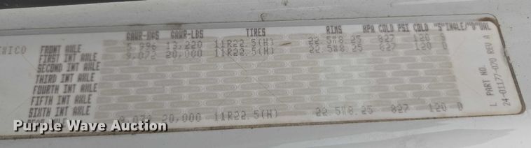 image for item EG8220 2012 Freightliner Business Class M2 refuse truck