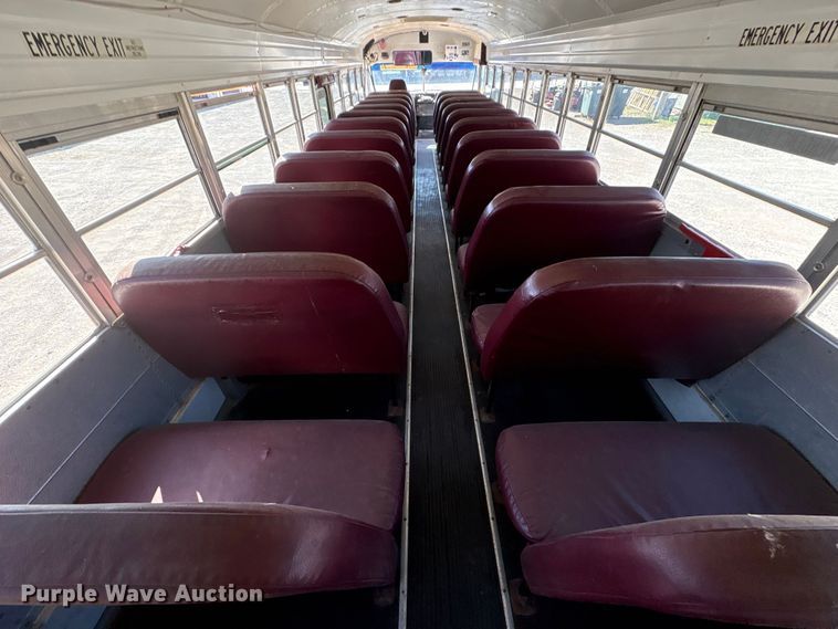 image for item EH7529 2000 BLUE BIRD B7 school bus