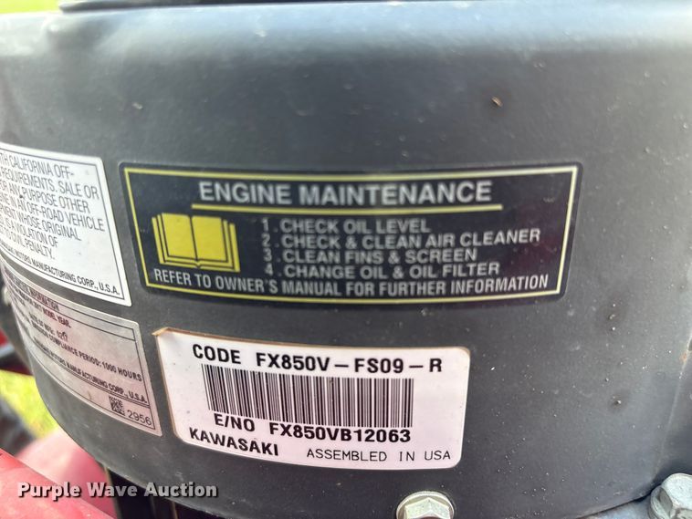 image for item EH7530 2017 Land Pride ZT360 ZTR lawn mower