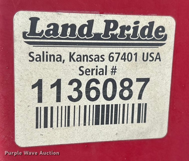 image for item EH7530 2017 Land Pride ZT360 ZTR lawn mower