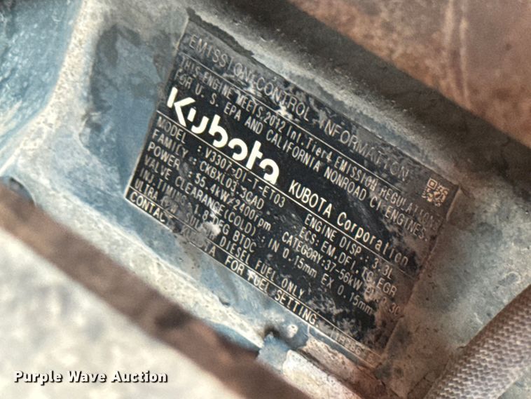 image for item EM2443 2012 Kubota SVL75 tracked skid steer loader