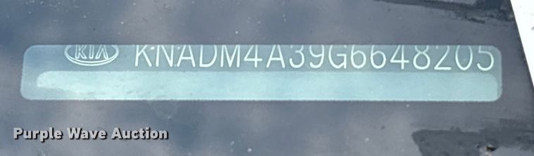 image for item EM6054 2016 Kia Rio 