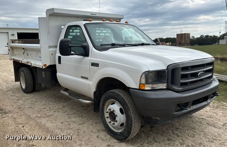 image for item EM8345 2004 Ford F450 Super Duty dump truck