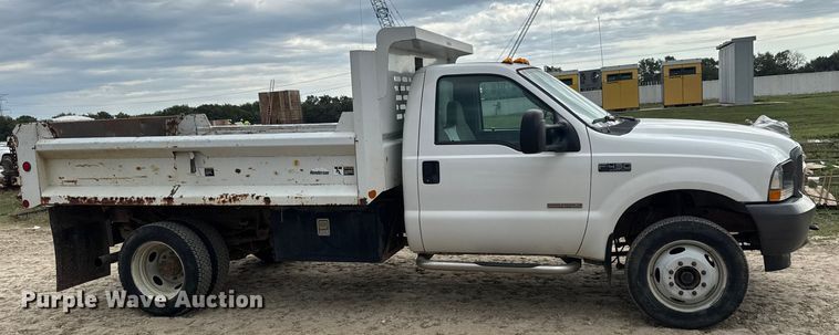 image for item EM8345 2004 Ford F450 Super Duty dump truck