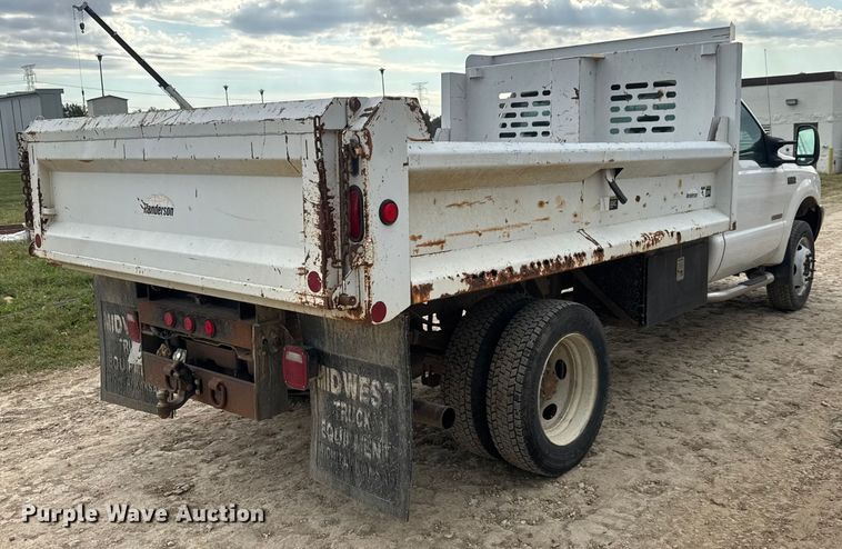 image for item EM8345 2004 Ford F450 Super Duty dump truck