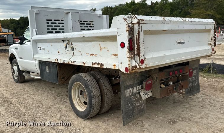 image for item EM8345 2004 Ford F450 Super Duty dump truck