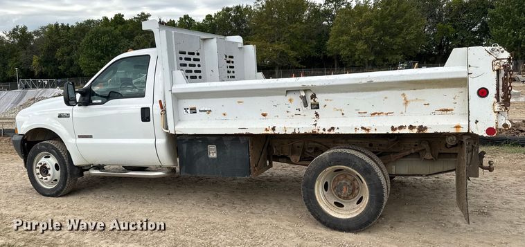 image for item EM8345 2004 Ford F450 Super Duty dump truck