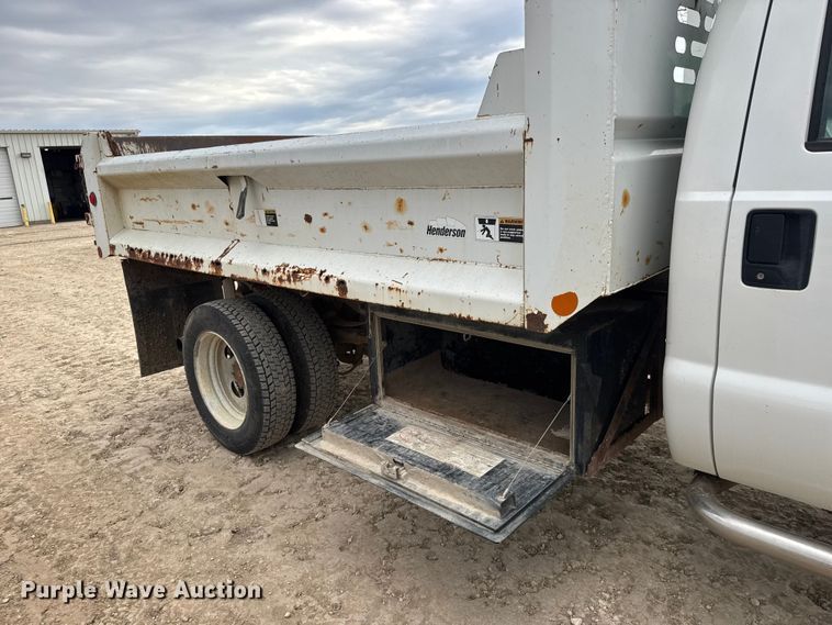 image for item EM8345 2004 Ford F450 Super Duty dump truck
