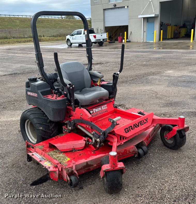 image for item EM8346 Gravely Pro-Turn 472 ZTR lawn mower