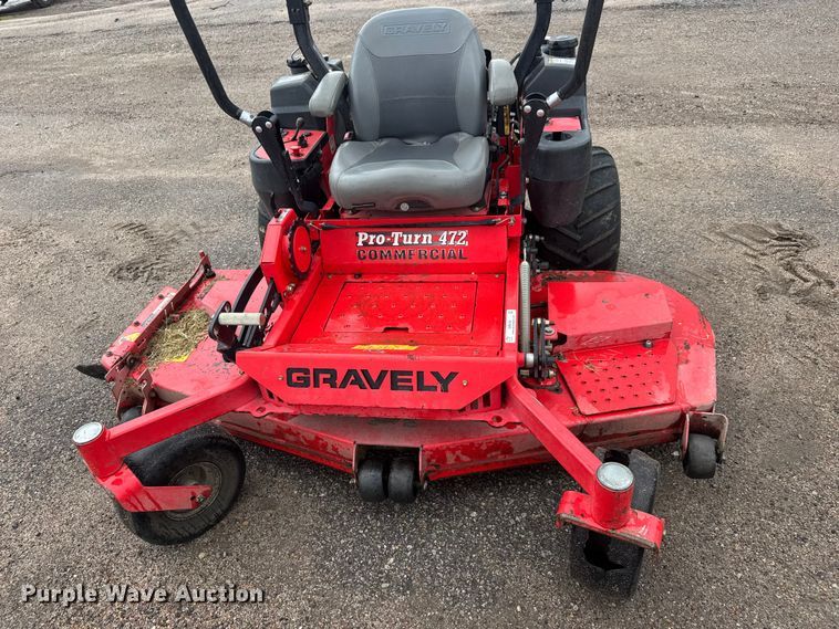 image for item EM8346 Gravely Pro-Turn 472 ZTR lawn mower