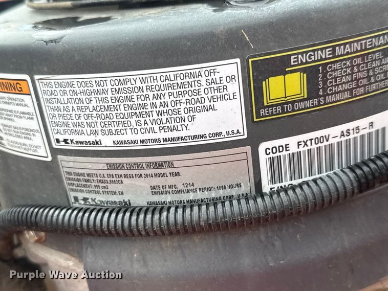 image for item EM8346 Gravely Pro-Turn 472 ZTR lawn mower