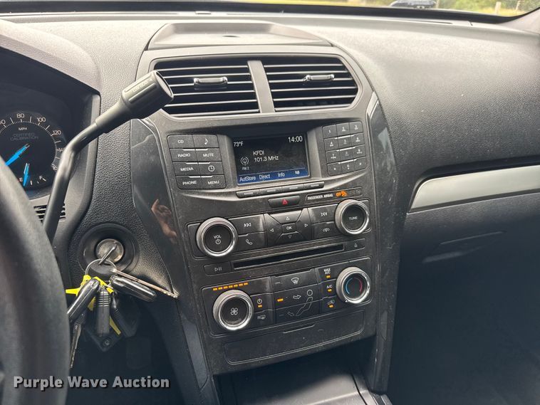 image for item EM8351 2018 Ford Explorer Police Interceptor SUV