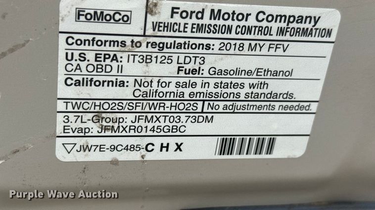 image for item EM8351 2018 Ford Explorer Police Interceptor SUV