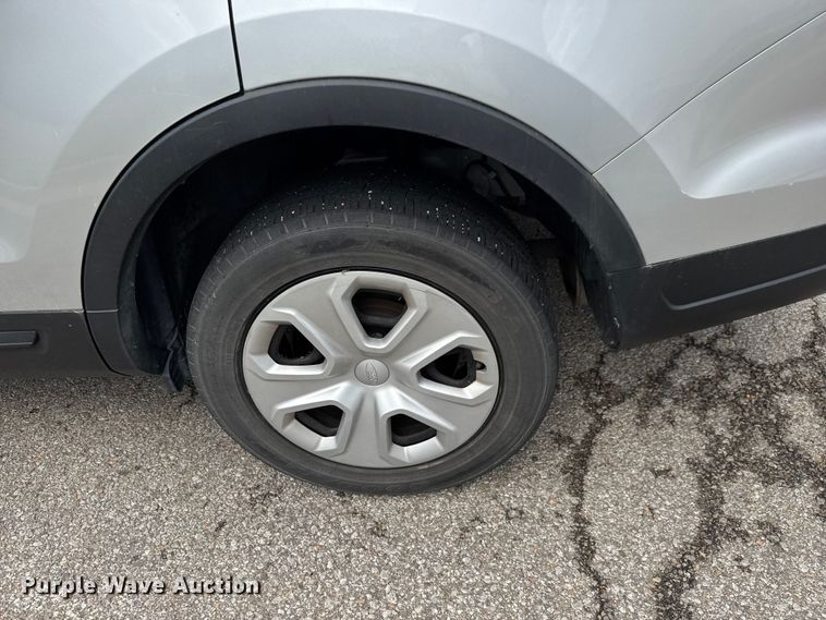 image for item EM8351 2018 Ford Explorer Police Interceptor SUV