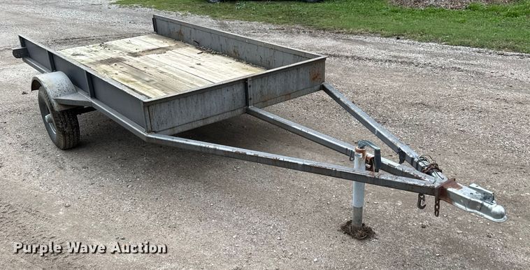 image for item EM8376 Shop built utility trailer
