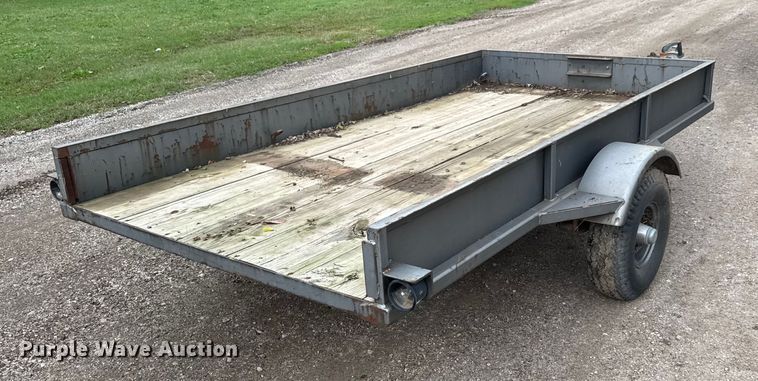 image for item EM8376 Shop built utility trailer
