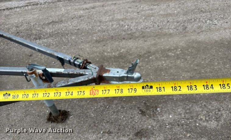 image for item EM8376 Shop built utility trailer