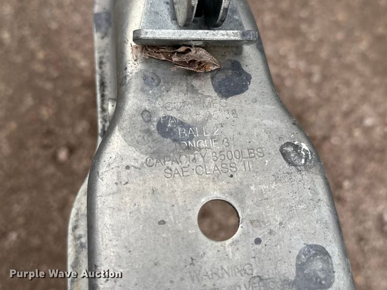 image for item EM8376 Shop built utility trailer