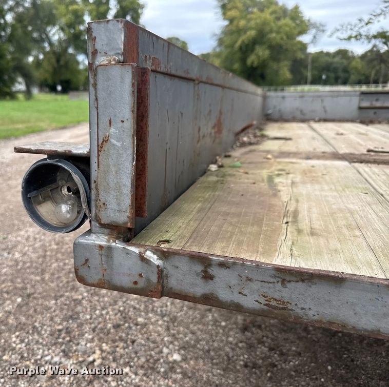 image for item EM8376 Shop built utility trailer