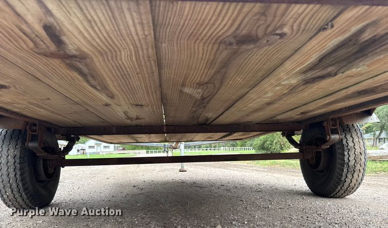 image for item EM8376 Shop built utility trailer