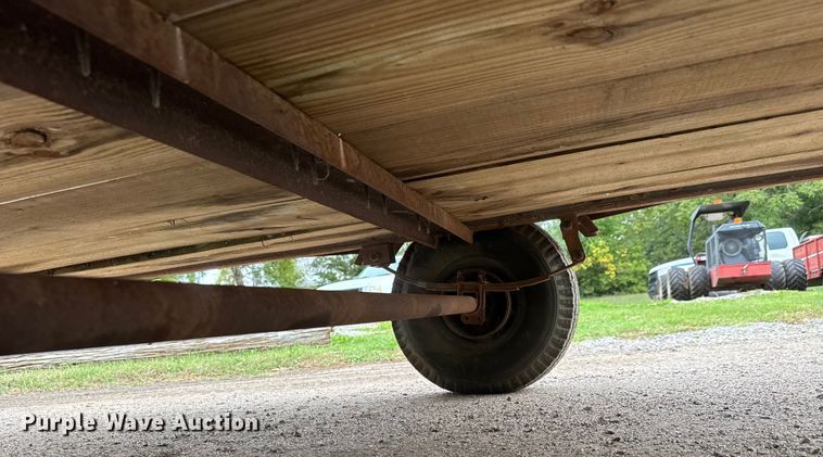 image for item EM8376 Shop built utility trailer