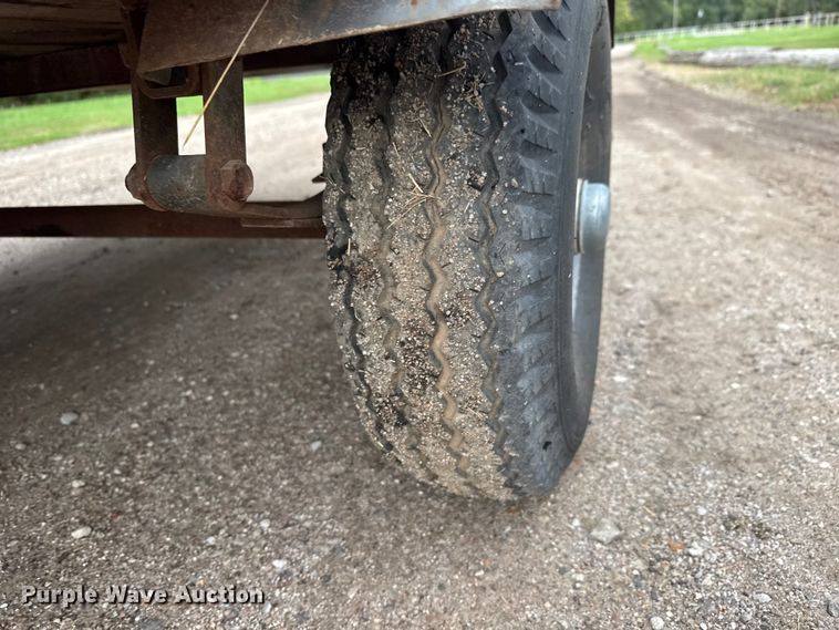 image for item EM8376 Shop built utility trailer