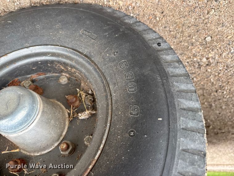 image for item EM8376 Shop built utility trailer