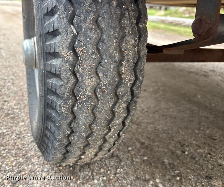 image for item EM8376 Shop built utility trailer