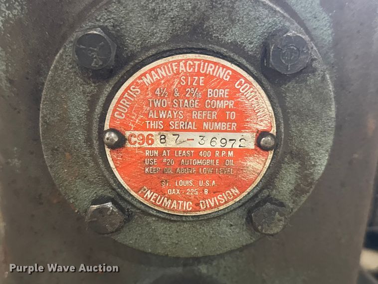 image for item EM8381 Curtis CV968A air compressor