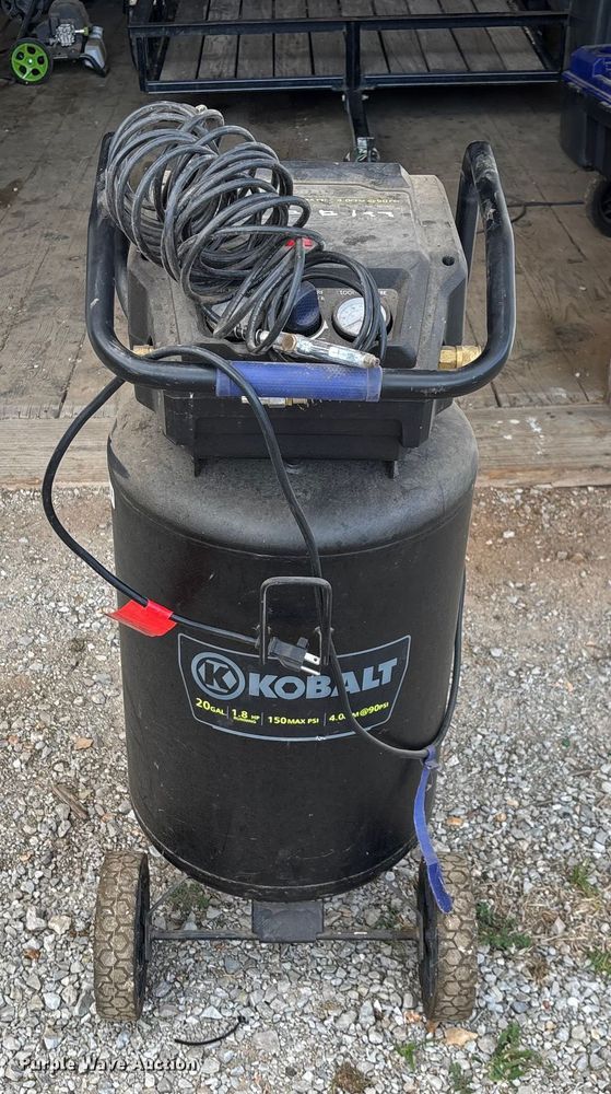 image for item EN5679 Kobalt air compressor