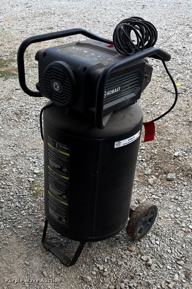 image for item EN5679 Kobalt air compressor