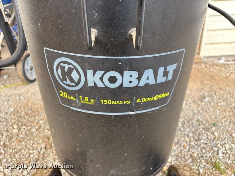 image for item EN5679 Kobalt air compressor
