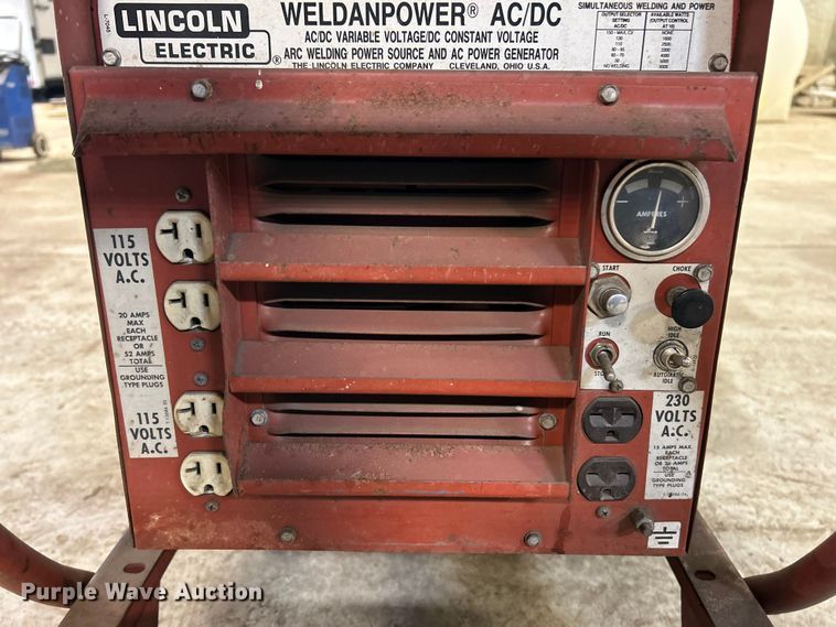image for item ET3268 Lincoln Electric Weldanpower welder/generator