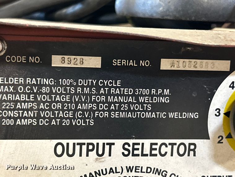 image for item ET3268 Lincoln Electric Weldanpower welder/generator