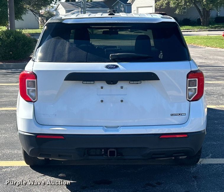 image for item ET3282 2020 Ford Explorer Police Interceptor SUV