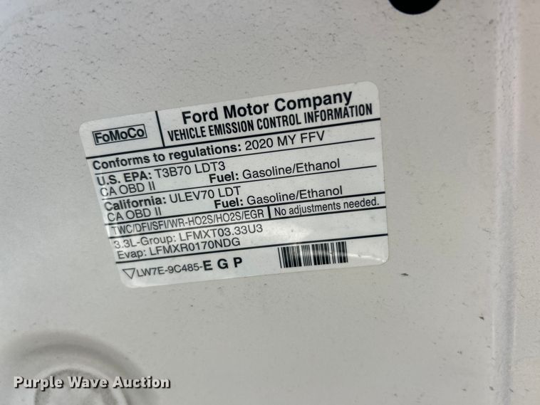 image for item ET3282 2020 Ford Explorer Police Interceptor SUV