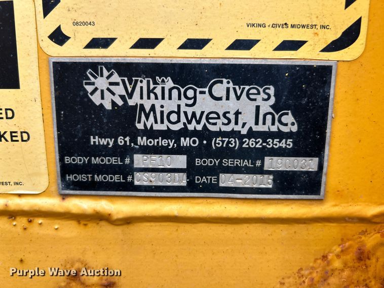 image for item ET3295 2006 International SA525 dump flatbed truck