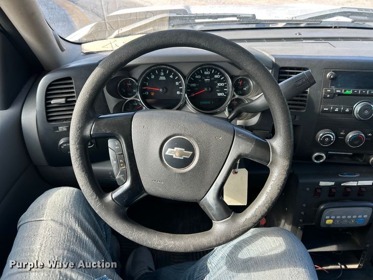 image for item ET3300 2008 Chevrolet Silverado 2500HD Ext. Cab utility bed pickup truck