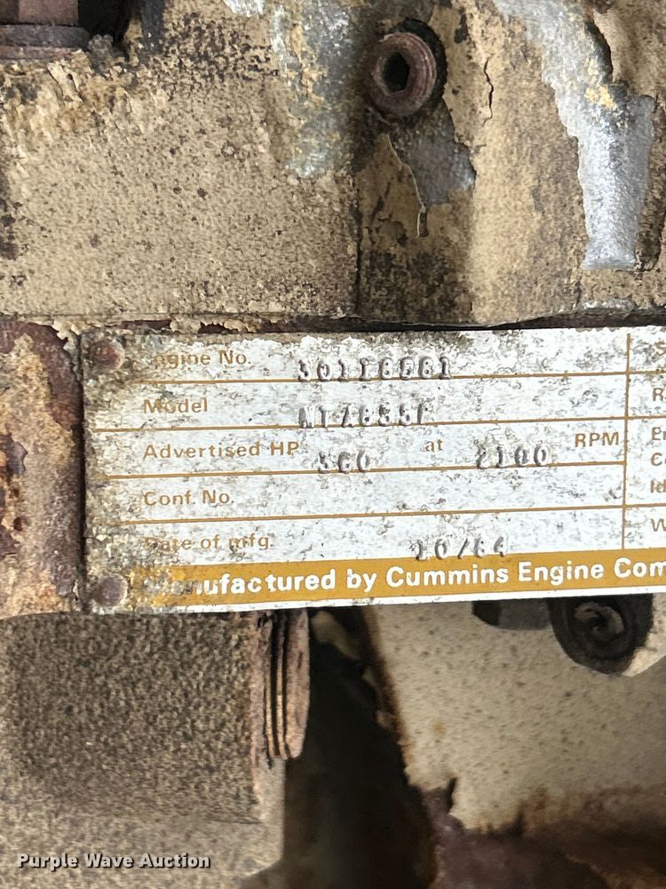 image for item ET3303 1985 FWD RB44-3231K snow blower truck