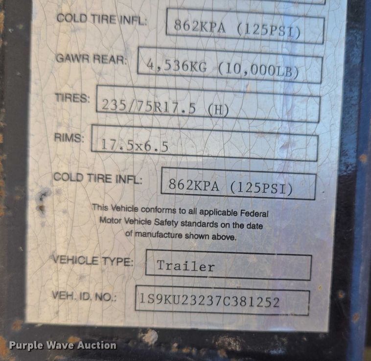 image for item EV1689 2007 Sewer Equipment vacuum excavator