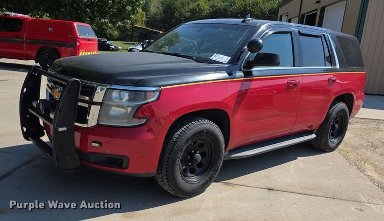 image for item FI0549 2016 Chevrolet Tahoe Police SUV