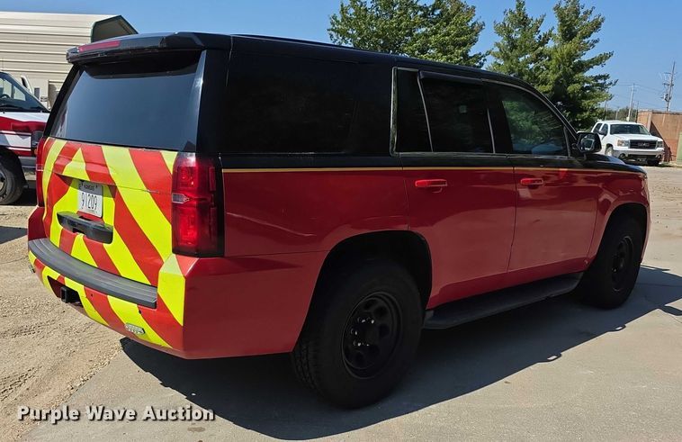 image for item FI0549 2016 Chevrolet Tahoe Police SUV