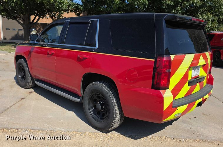 image for item FI0549 2016 Chevrolet Tahoe Police SUV