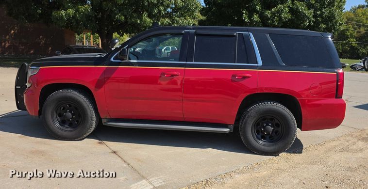 image for item FI0549 2016 Chevrolet Tahoe Police SUV